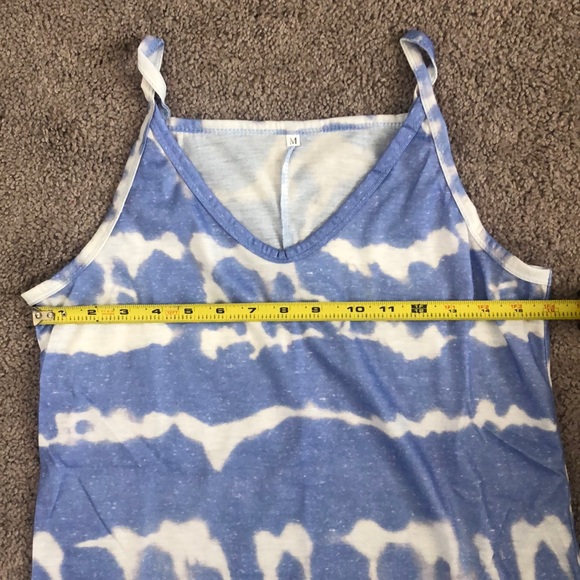Tie dye blue dress NWT - Picture 4 of 6